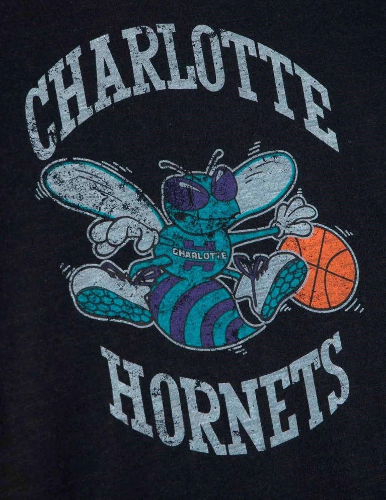 T-shirt MITCHELL & NESS hornets legendary sub tee black